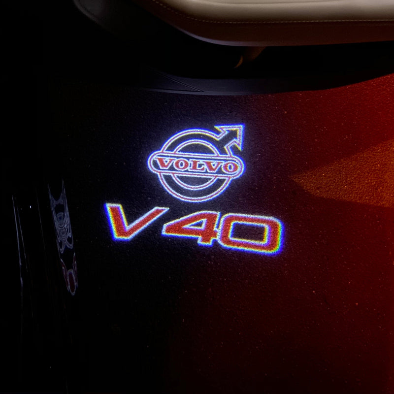 Volvo V 40 LOGO PROJECROTR LIGHTS Nr.92 (quantity  1 =  2 Logo Film /  2 door lights)