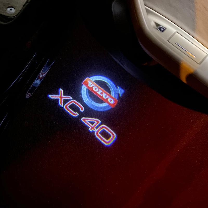 Volvo XC 40 LOGO LOGO PROJECROTR LIGHTS Nr.32 (quantity  1 =  2 Logo Film /  2 door lights)