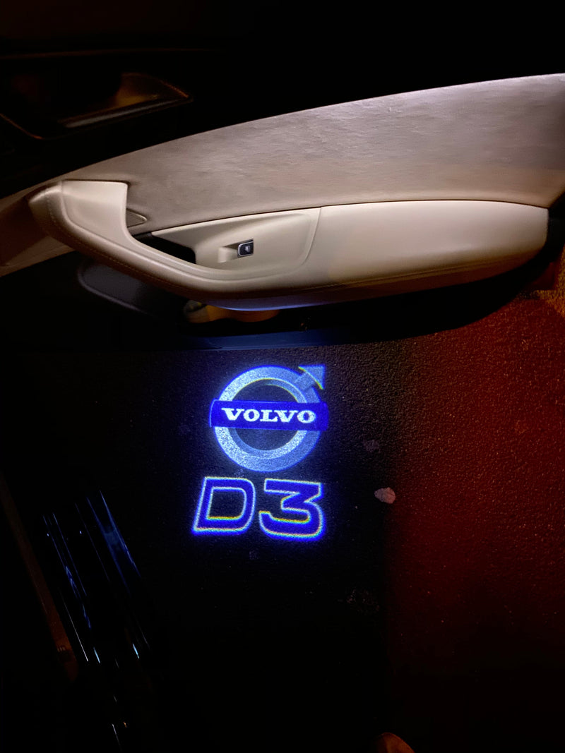 Volvo  D3  LOGO PROJECROTR LIGHTS Nr.26 (quantity  1 =  2 Logo Film /  2 door lights)