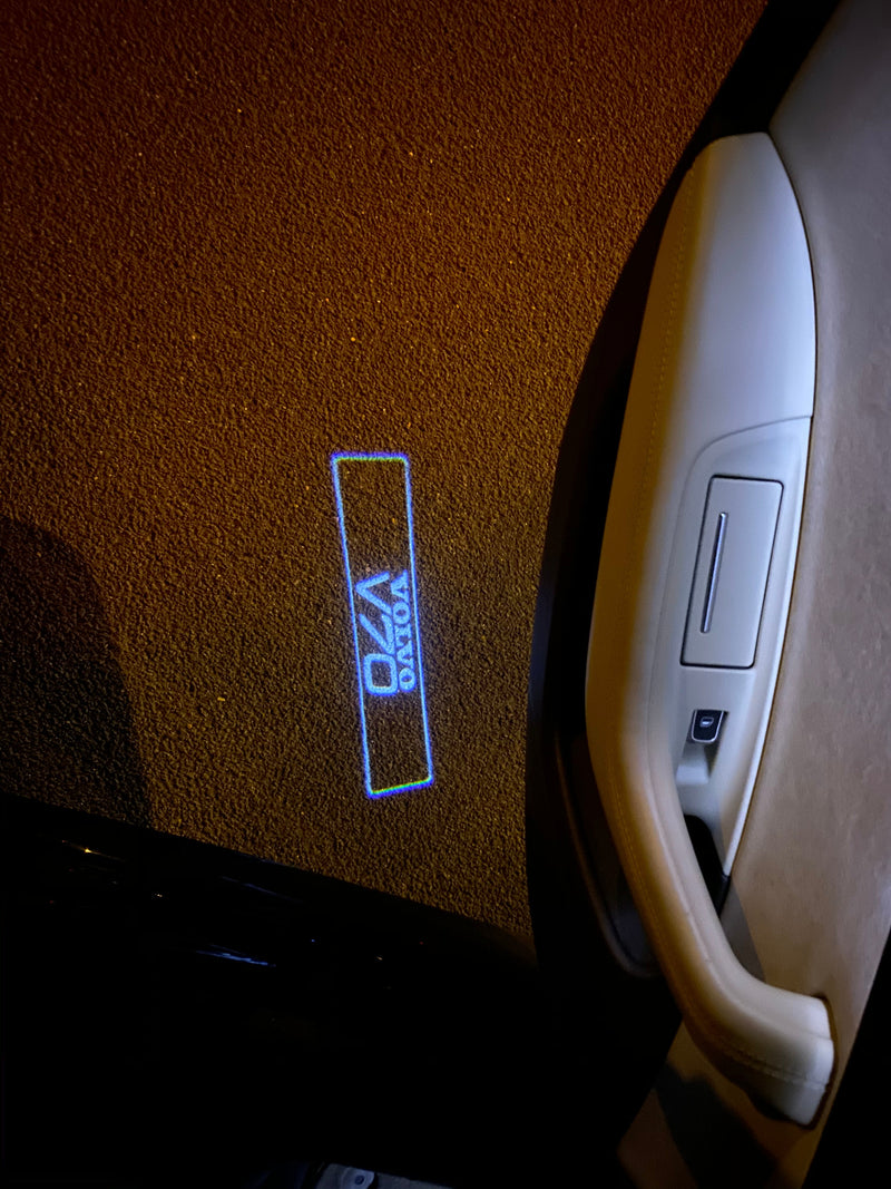 Volvo V 70 LOGO PROJECROTR LIGHTS Nr.38 (quantity  1 =  2 Logo Film /  2 door lights)