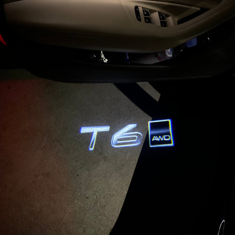 Volvo T 6  LOGO PROJECROTR LIGHTS Nr.128 (quantity  1 =  2 Logo Film /  2 door lights)