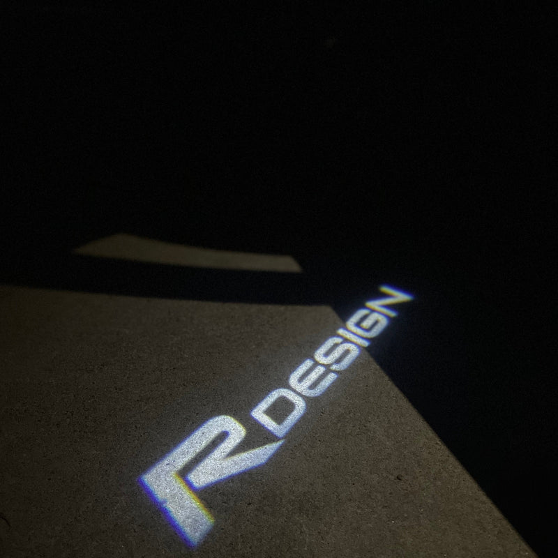 Volvo R DESIGN LOGO PROJECROTR LIGHTS Nr.87 (quantity  1 =  2 Logo Film /  2 door lights)