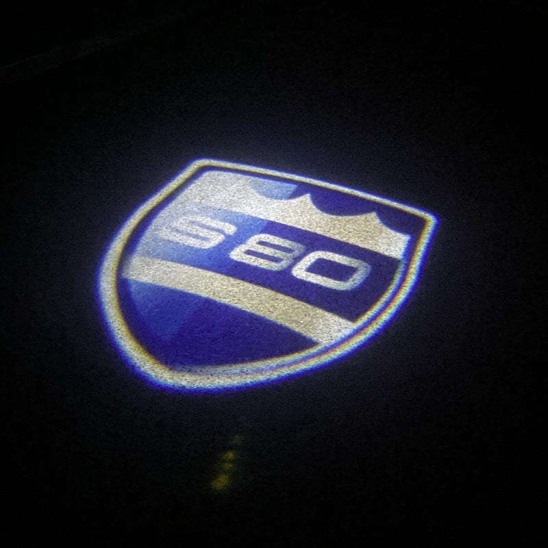 Volvo S 80 LOGO PROJECROTR LIGHTS Nr.135 (quantity  1 =  2 Logo Film /  2 door lights)