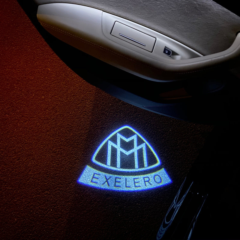 MAYBACH LOGO PROJECTOT LIGHTS Nr.1316 (quantity 1 = 2 Logo Films /2 door lights）