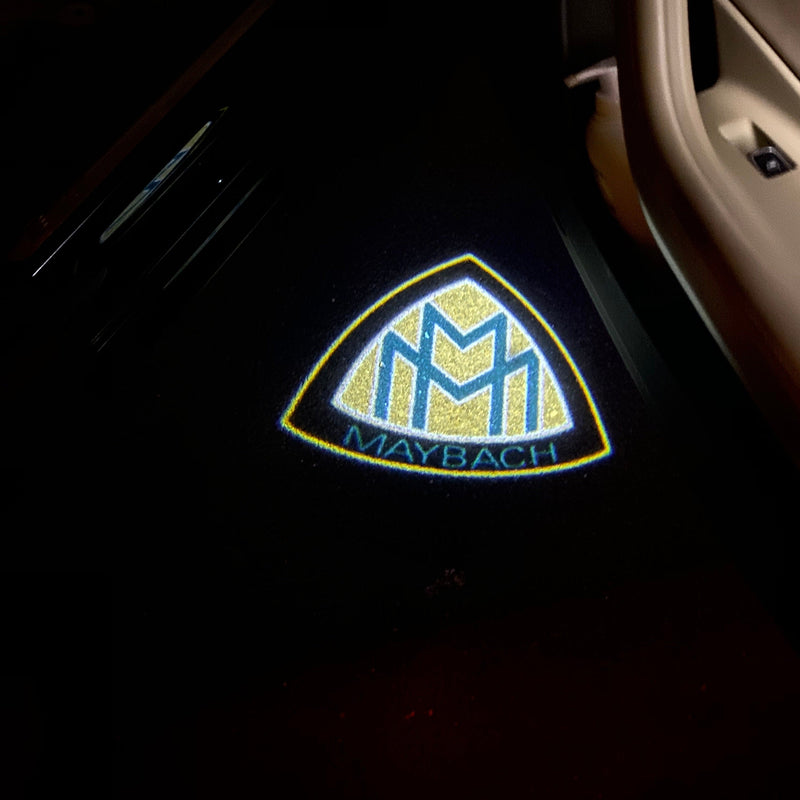 MAYBACH LOGO PROJECTOT LIGHTS Nr.1327 (quantity 1 = 2 Logo Films /2 door lights）