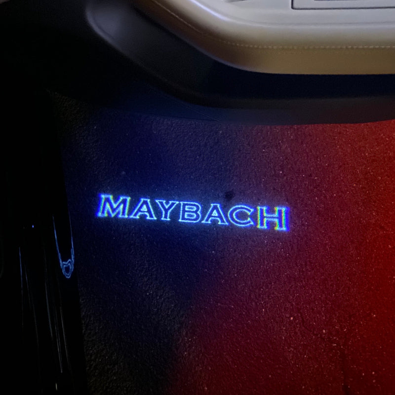 MAYBACH LOGO PROJECTOT LIGHTS Nr.1324(quantity 1 = 2 Logo Films /2 door lights）