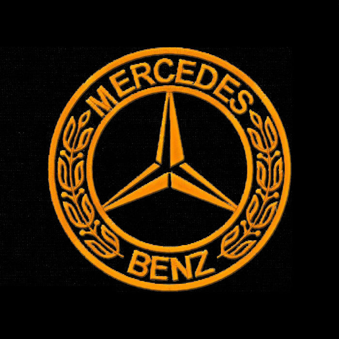 MERCEDES BENZ Original LOGO PROJECTOT LIGHTS Nr.05 (quantity 1 = 1 sets/2 door lights)