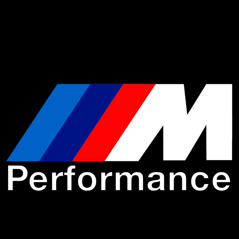 BMW M PERFORMACE  LOGO PROJECTOT LIGHTS Nr.10 (quantity 1 = 1 sets/2 door lights)