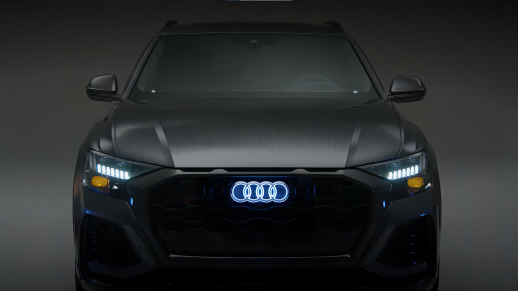 AUDI Front Grill Logo LED with dznamic indicator 02