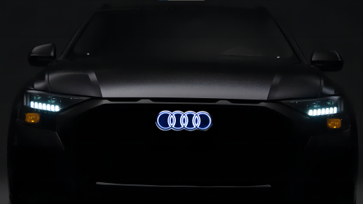 AUDI Front Grill Logo LED with dznamic indicator 02