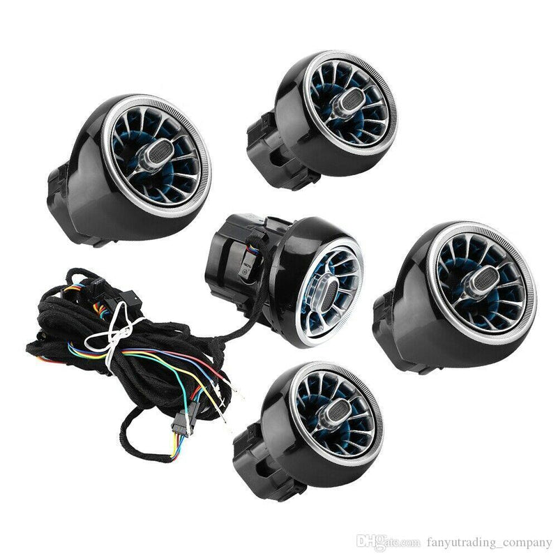 64-color ambient light Central control atmosphere light Turbine outlet For Mercedes-Benz