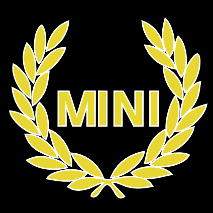 MINI ORIGINAL LOGO PROJECROTR LIGHTS Nr.88 (quantity  1 =  2 Logo Film /  2 door lights)