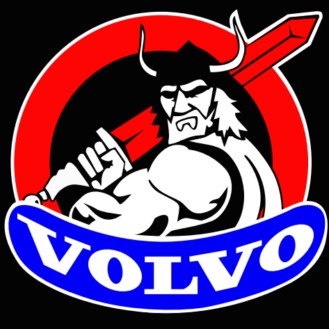 Volvo Original  LOGO PROJECROTR LIGHTS Nr.75 (quantity  1 =  2 Logo Film /  2 door lights)