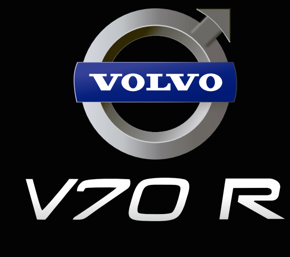 Volvo V 70 R LOGO PROJECROTR LIGHTS Nr.21 (quantity  1 =  2 Logo Film /  2 door lights)